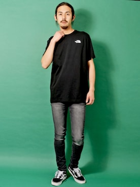 「UNIQLO（ユニクロ）の50色ソックス（消臭機能付き）（ソックス/靴下）」を使った、ROCKSTE【公式アカウント】さん（レディース・166cm）の春コーディネート