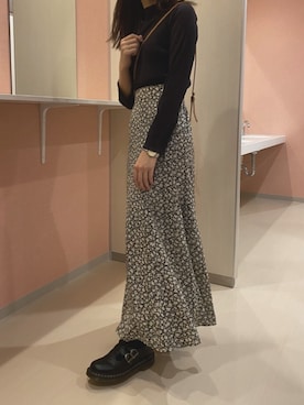 「マーチン」｜「アイテム（アナログ腕時計）」を使った、piyokoさん（レディース・160cm）の夏コーディネート