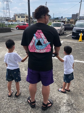「CHUMS（チャムス）のアイテム（パンツ）」を使った、Meeさん（レディース・160cm）の秋コーディネート
