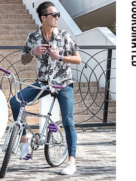 jokerスタッフさん（メンズ・180cm）の夏コーディネート