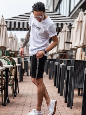 jokerスタッフさん（メンズ・180cm）の夏コーディネート