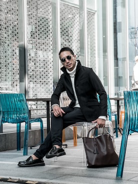 jokerスタッフさん（メンズ・180cm）の秋コーディネート