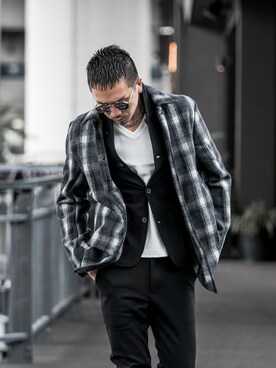 jokerスタッフさん（メンズ・180cm）の秋コーディネート
