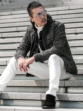 jokerスタッフさん（メンズ・180cm）の秋コーディネート