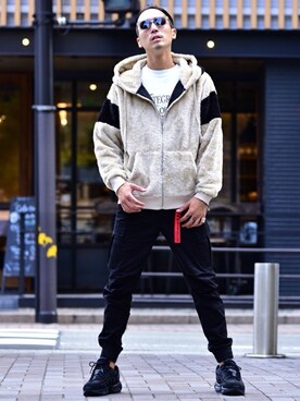 「JOKER（ジョーカー）のアイテム」を使った、jokerスタッフさん（メンズ・180cm）の秋コーディネート