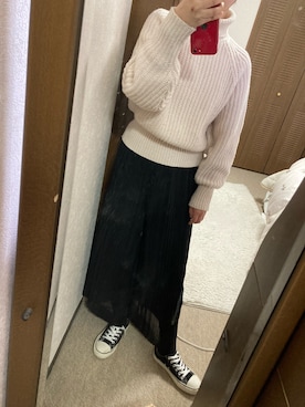 「CEDAR CREST（セダークレスト ）のアイテム」を使った、きらさん（レディース・156cm）の冬コーディネート