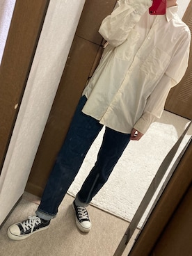 「CEDAR CREST（セダークレスト ）のアイテム」を使った、きらさん（レディース・156cm）の春コーディネート