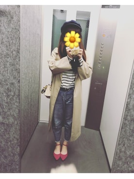 ❁̥   𝕙𝕚𝕞𝕒   ❁̥さん（レディース・155cm）の冬コーディネート