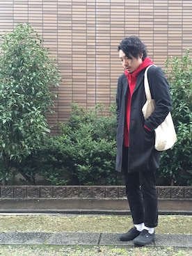 enomonさん（メンズ・174cm）の冬コーディネート