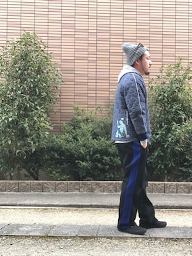 enomonさん（メンズ・174cm）の春コーディネート