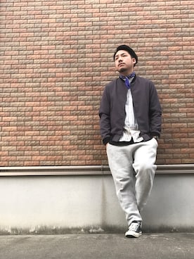 enomonさん(メンズ・174cm)の春コーディネート