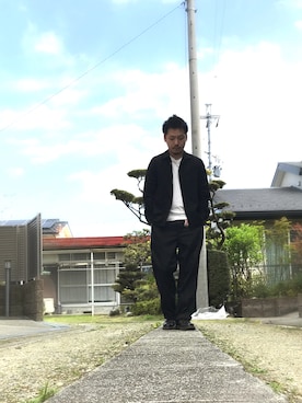 enomonさん(メンズ・174cm)の春コーディネート