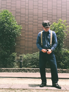 「Levi's（リーバイス）のアイテム（財布/小物）」を使った、enomonさん（メンズ・174cm）の夏コーディネート