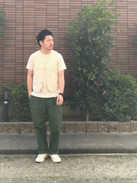 enomonさん（メンズ・174cm）の夏コーディネート