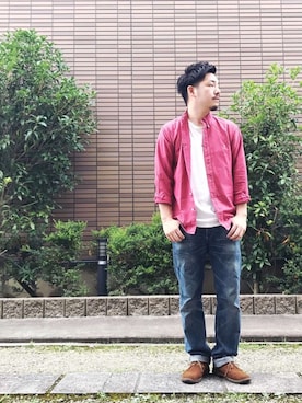 enomonさん（メンズ・174cm）の夏コーディネート