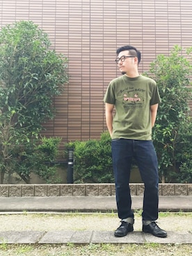 enomonさん（メンズ・174cm）の夏コーディネート