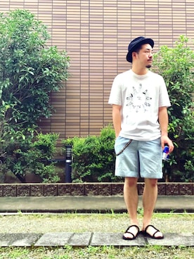 enomonさん(メンズ・174cm)の夏コーディネート