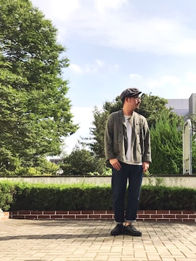 enomonさん（メンズ・174cm）の夏コーディネート