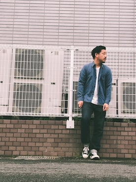 enomonさん（メンズ・174cm）の秋コーディネート