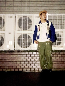 enomonさん（メンズ・174cm）の秋コーディネート