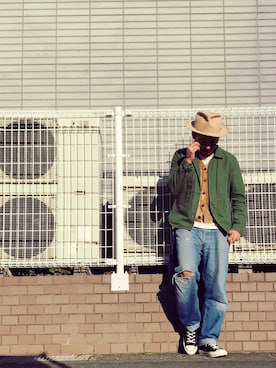 enomonさん（メンズ・174cm）の秋コーディネート