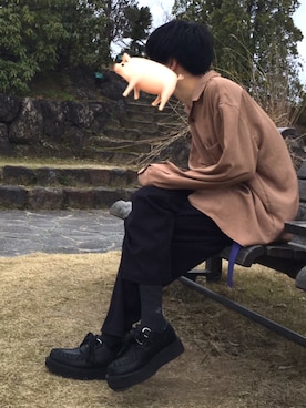 さわわさん（メンズ・170cm）の春コーディネート