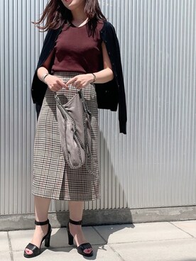 TAGAWAさん(レディース・159cm)の夏コーディネート