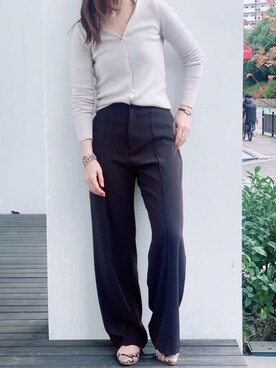 TAGAWAさん(レディース・159cm)の冬コーディネート