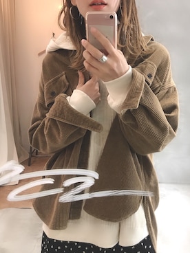 「ALLUMER（アリュメール）のアイテム」を使った、minacoro_さん（レディース・166cm）の秋コーディネート