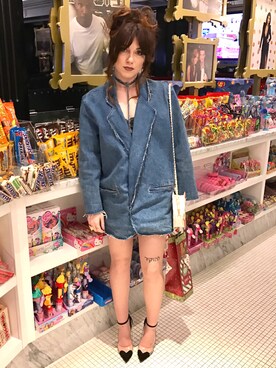 「boohoo」｜Anna Deaneさん（レディース・163cm）の春コーディネート