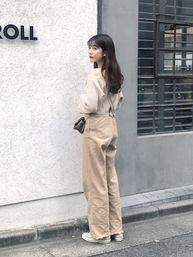 「H&M（エイチ・アンド・エム）のアイテム（バッグ）」を使った、諭吉⛄️さん（レディース・169cm）の冬コーディネート