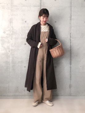「H&M（エイチ・アンド・エム）のアイテム（バレエシューズ）」を使った、諭吉⛄️さん（レディース・169cm）の冬コーディネート