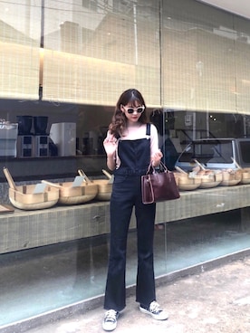 「Me%（ミィパーセント）のアイテム」を使った、諭吉⛄️さん（レディース・169cm）の夏コーディネート