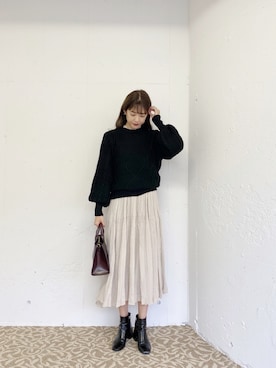 「COCO DEAL（ココディール）のアイテム」を使った、諭吉⛄️さん（レディース・169cm）の秋コーディネート