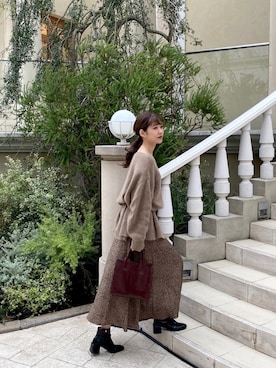 Fray I D フレイアイディー のワンピース イエロー系 を使った人気ファッションコーディネート Wear