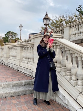 「H&M（エイチ・アンド・エム）のアイテム（バッグ）」を使った、諭吉⛄️さん（レディース・169cm）の冬コーディネート