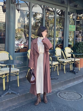 「SEVENDAYS=SUNDAY（セブンデイズサンデイ）のアイテム」を使った、諭吉⛄️さん（レディース・169cm）の春コーディネート