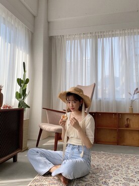 諭吉⛄️さん（レディース・169cm）の春コーディネート