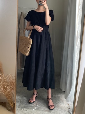 「POWANTO LUNE（ポワントリュネ）のアイテム（シューズ）」を使った、諭吉⛄️さん（レディース・169cm）の夏コーディネート