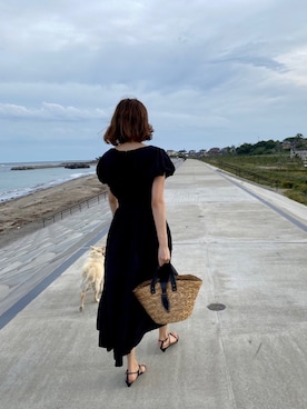 「POWANTO LUNE（ポワントリュネ）のアイテム（シューズ）」を使った、諭吉⛄️さん（レディース・169cm）の夏コーディネート