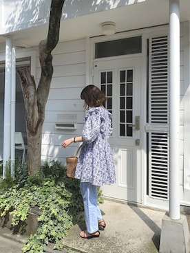 「POWANTO LUNE（ポワントリュネ）のアイテム（シューズ）」を使った、諭吉⛄️さん（レディース・169cm）の夏コーディネート