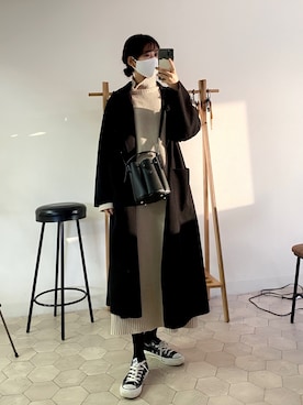 「classicalelf（クラシカルエルフ）のアイテム（その他アウター）」を使った、諭吉⛄️さん（レディース・169cm）の冬コーディネート