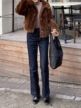 諭吉⛄️さん（レディース・169cm）の冬コーディネート