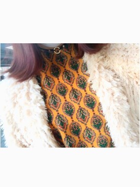 「one way（ワンウェイ）のアイテム（ダウンジャケット/コート）」を使った、arisaさん（レディース・165cm）の冬コーディネート