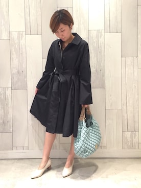 「フレア」｜「アイテム（その他アウター）」を使った、ﾏｲｺﾊﾞさん（レディース・155cm）の春コーディネート