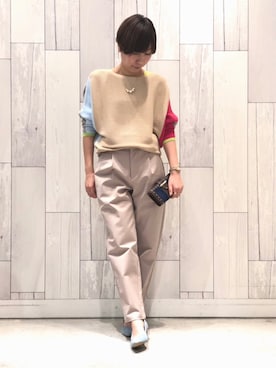 「Q（キュー）のアイテム」を使った、ﾏｲｺﾊﾞさん（レディース・155cm）の冬コーディネート