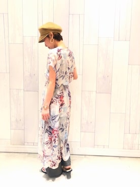 「Q（キュー）のアイテム」を使った、ﾏｲｺﾊﾞさん（レディース・155cm）の夏コーディネート