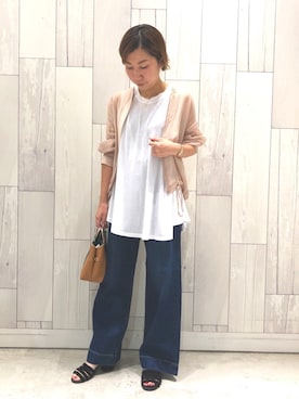 「grove（グローブ）のアイテム」を使った、ﾏｲｺﾊﾞさん（レディース・155cm）の秋コーディネート