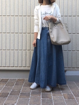 「プチプラミックス」｜salviaさん（レディース・158cm）の春コーディネート