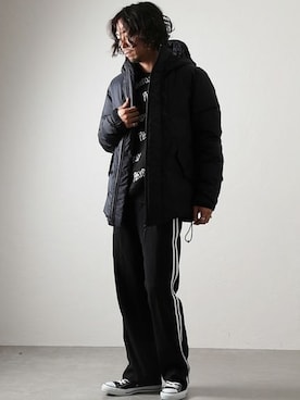 「PLAYBOY（プレイボーイ）のアイテム」を使った、zonoさん（メンズ・178cm）の秋コーディネート